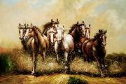 unknow artist Horses 040 Spain oil painting artist